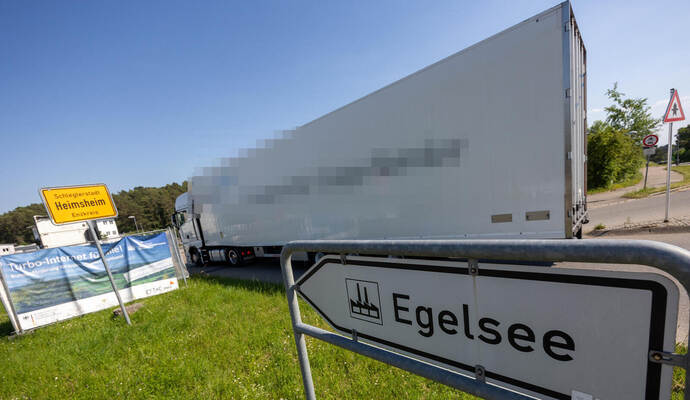 Heimsheim Egelsee LKW Diebstahl