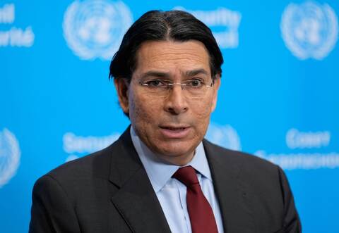 Der israelische UN-Botschafter Danny Danon.