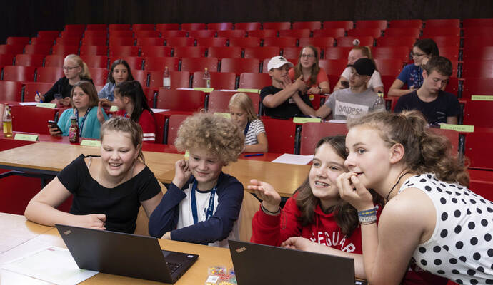 Kinderuni in der Hochschule PF