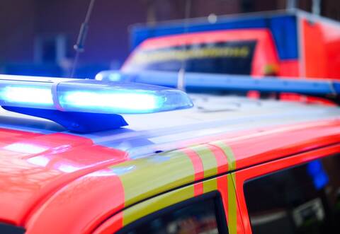 Notarzt und Rettungswagen