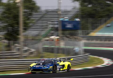 Der Lamborghini des Rutronik-Racing-Teams in Monza.