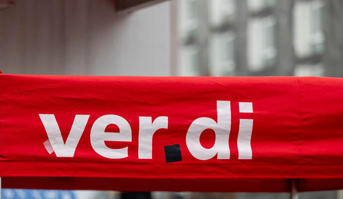Bundesweiter Klimastreik von Verdi und Fridays for Future