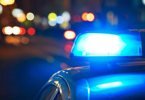 Die Polizei musste zu einem Einsatz ausrücken, denn ein Autofahrer hatte einen Unfall gebaut.