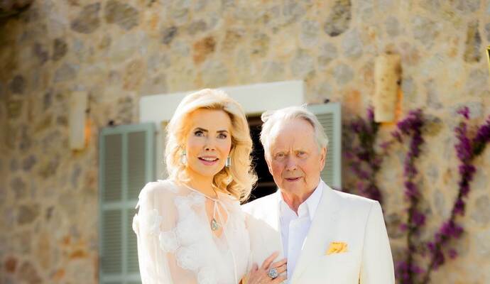 Gabriela und Wolfgang Porsche feiern Hochzeit auf Mallorca