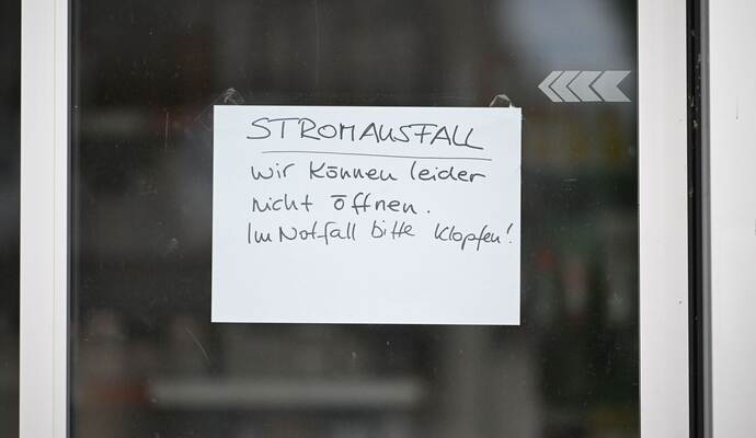 Großflächiger Stromausfall in Reutlingen