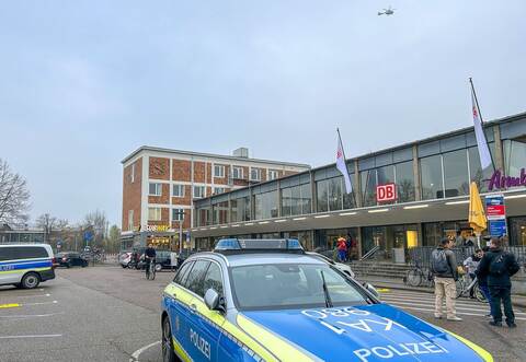 Arbeitsunfall am Bahnhof Bruchsal
