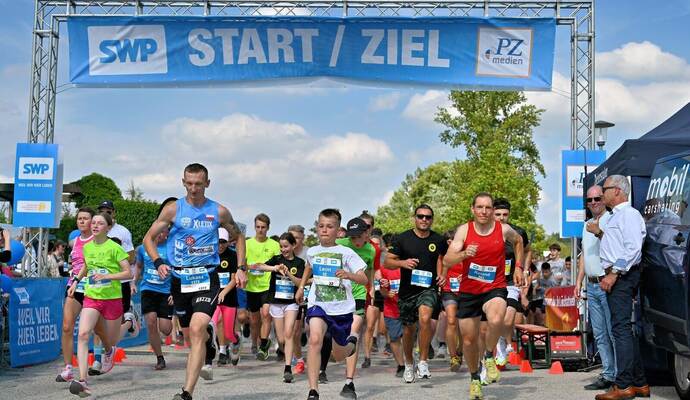 Attraktiv: Der CityLauf zieht jährlich eine vierstellige Zahl von Sportlern an.