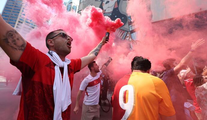 WM 2026 - türkische Fans in Vancouver