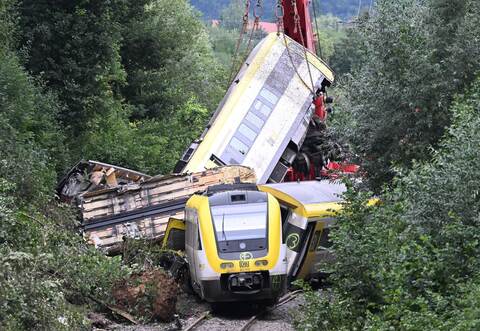Nach dem Zugunglück in Oberschwaben