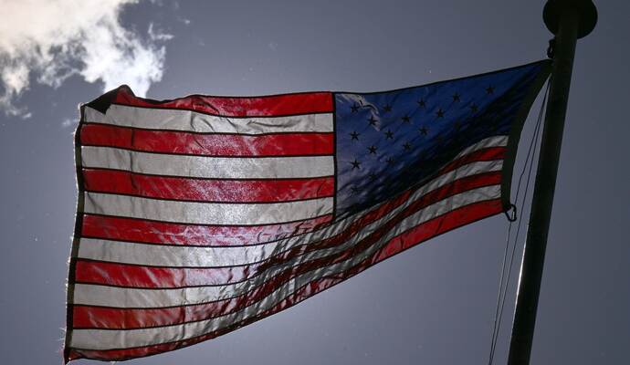 amerikanische Fahne 