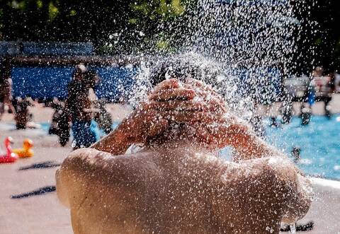Sommer im Freibad
