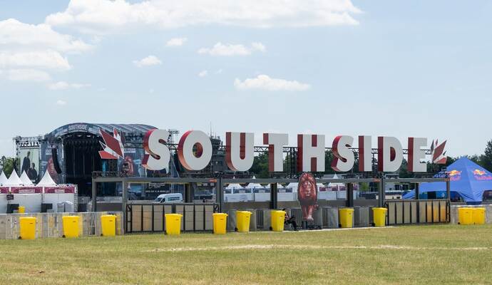 Anreisetag und Vorbereitungen Southside-Festival