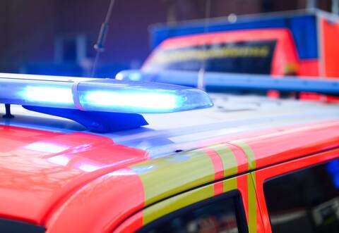Notarzt und Rettungswagen