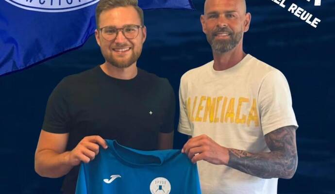 Auf der Instagram-Seite der Spvgg Coschwa wird Daniel Reule (rechts) als neuer Trainer vorgestellt.