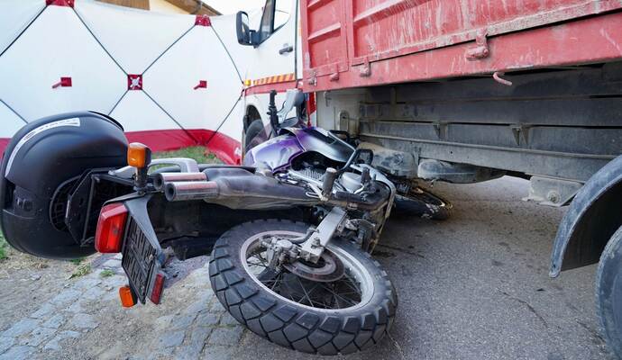 Tödlicher Motorradunfall bei Bad Saulgau