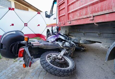 Tödlicher Motorradunfall bei Bad Saulgau