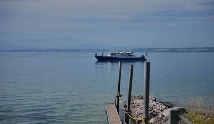 Sucheinsatz - Männer gehen im Bodensee unter