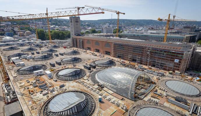 Baustelle Stuttgart 21