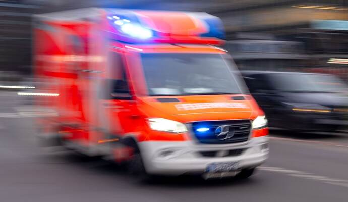 Rettungseinsatz der Feuerwehr