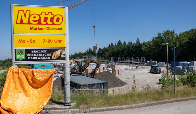 Netto Dobel Baustelle