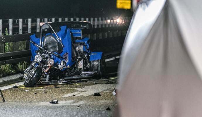 Zwei Tote bei schwerem Unfall auf der B29 bei Lorch