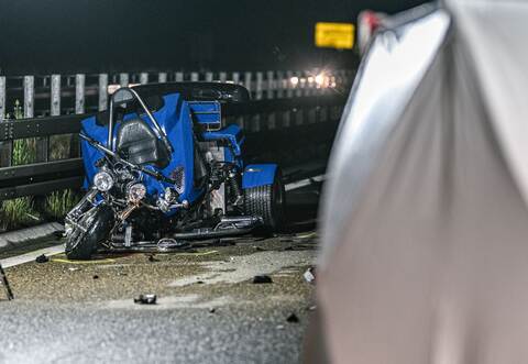Zwei Tote bei schwerem Unfall auf der B29 bei Lorch