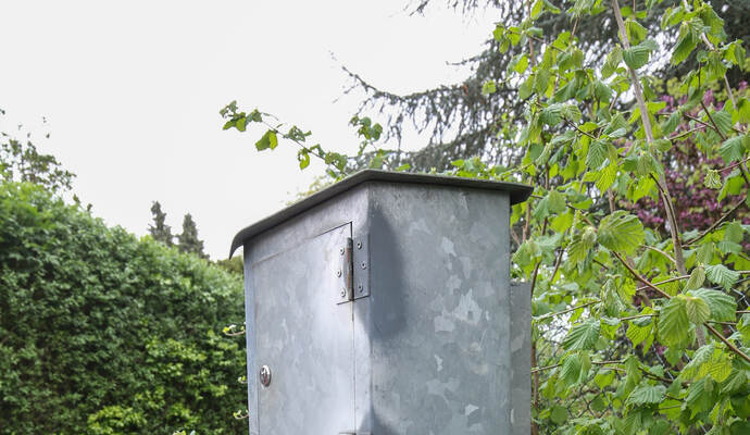 In Pforzheim gibt es einige Wasserzapfstellen, wie zum Beispiel hier beim Geigersgrund Kreuzung Trippelweg. Die Stadtwerke Pforzheim schließen nun einige dieser Entnahmestellen.