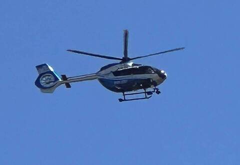 Über dem Arlinger, Brötzingen und Birkenfeld hat der Polizeihubschrauber die Aufmerksamkeit der Pforzheimer erregt.