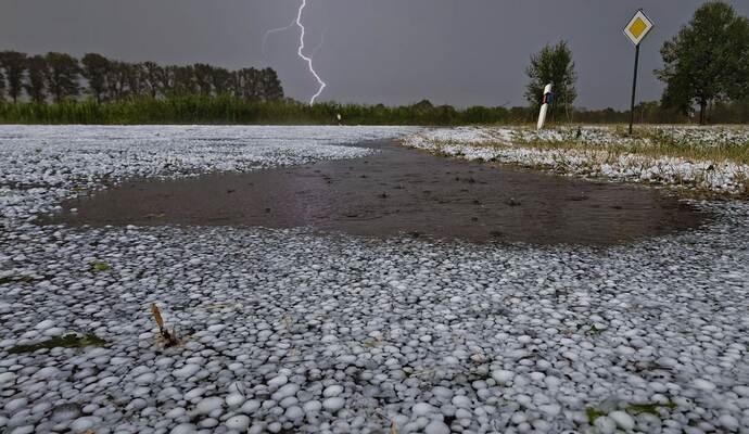 Unwetter in Niedersachsen