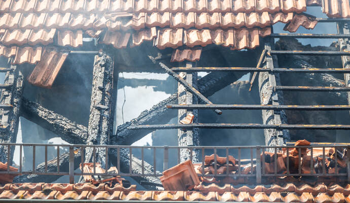 Brand Pinache Waldensermuseum