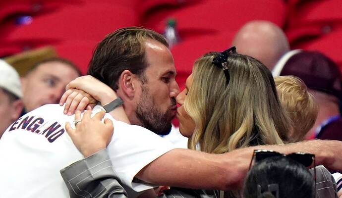 Harry Kane und Katie Goodland