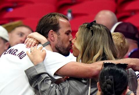 Harry Kane und Katie Goodland