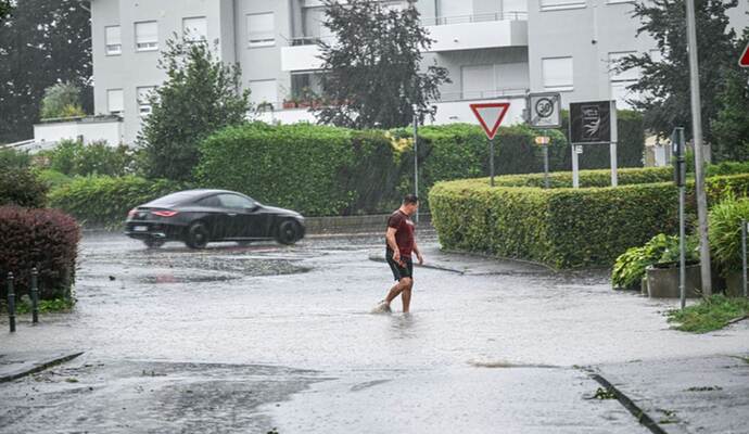 Gewitter am Bodensee