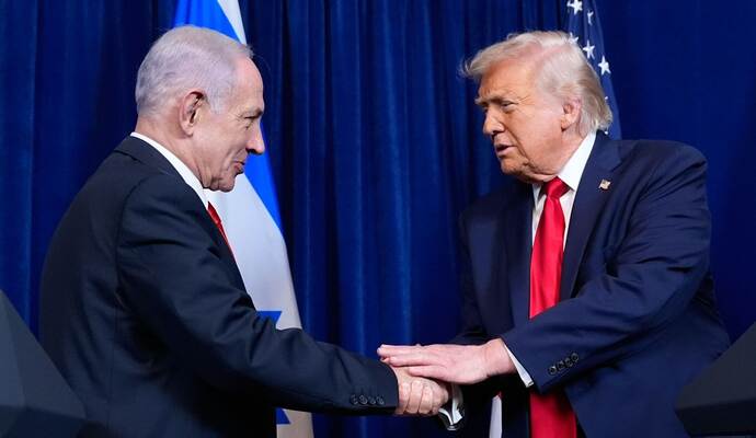 Benjamin Netanjahu und Donald Trump