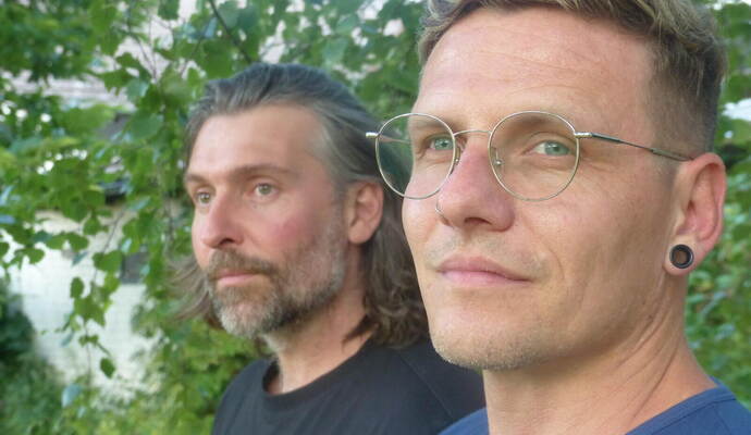 Zwei, die sich nicht nur auf musikalischer Ebene verstehen: Stefan Kling und Ben Meier (von links).