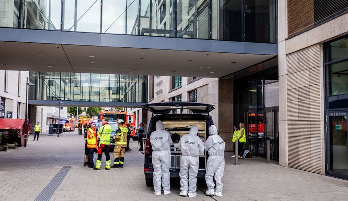 Polizeieinsatz in Stuttgarter Einkaufszentrum