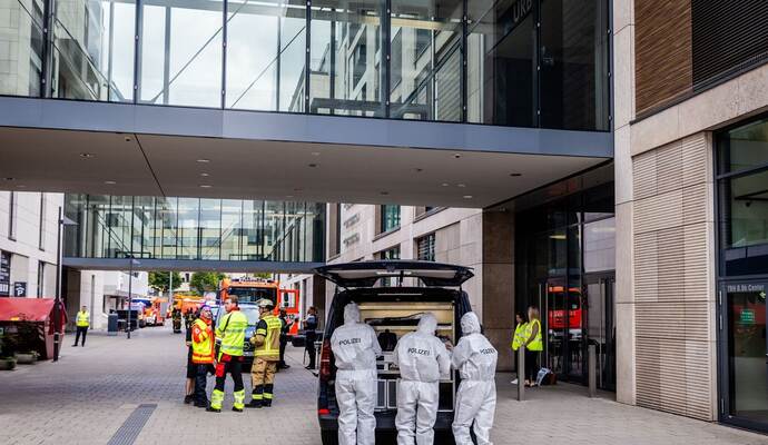 Polizeieinsatz in Stuttgarter Einkaufszentrum