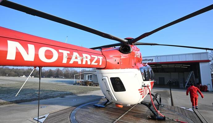 Rettungshubschrauber Deutsche Luftrettung DRF