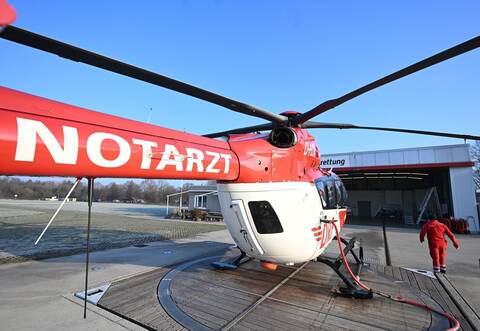 Rettungshubschrauber Deutsche Luftrettung DRF