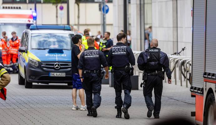 Polizeieinsatz in Stuttgarter Einkaufszentrum