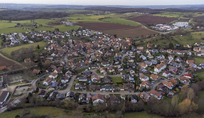 Diefenbach Drohnenaufnahme Jubiläum