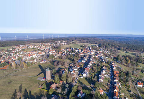Dobel Luftbild Herbst 2020