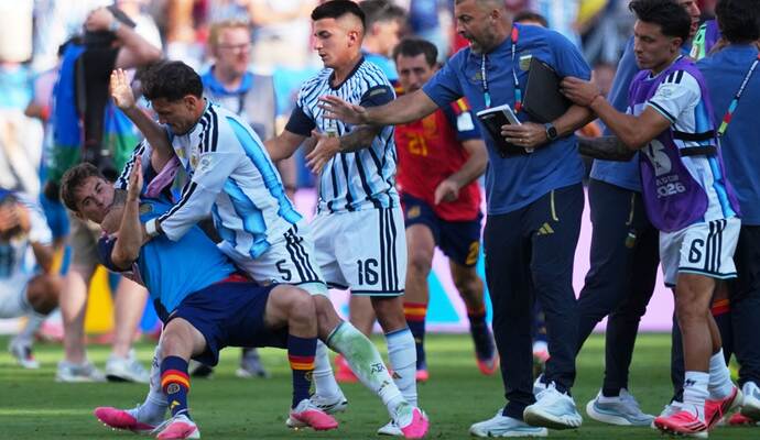 Vorfälle nach dem WM-Finale Spanien-Argentinien