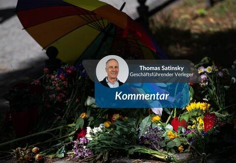 Beim Christopher Street Day in Berlin fuhr ein islamistischer Attentäter mit einem Kleinbus in die Feiernden.