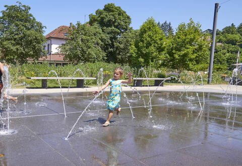 Wasserspiel in den Enzgärten