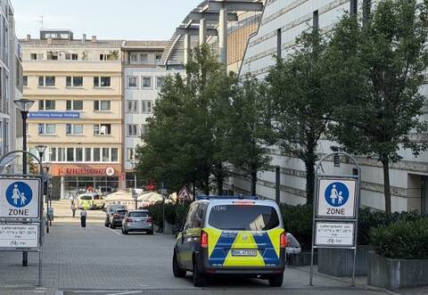 In der Museumsstraße ist eine der Streifen positioniert gewesen.
