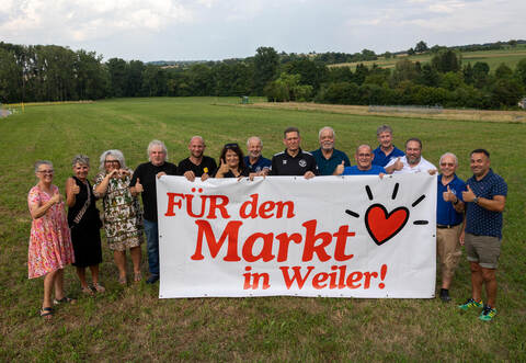Weiler Supermarkt Ortsrand