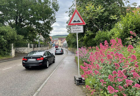 Die Ortsdurchfahrt in Wiernsheim wird ab dem 10. August abschnittsweise saniert.