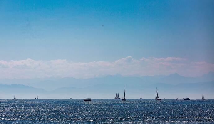 Sommerwetter am Bodensee