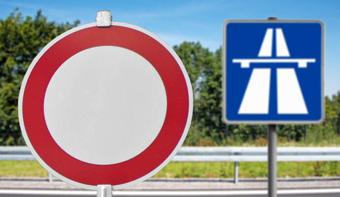 Wegen Sanierungsarbeiten muss die A8 im September gleich zweimal bei Pforzheim gesperrt werden.